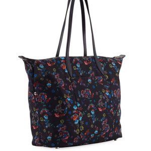 Rebecca  Minkoff Floral Nylon Tote Bag NWT